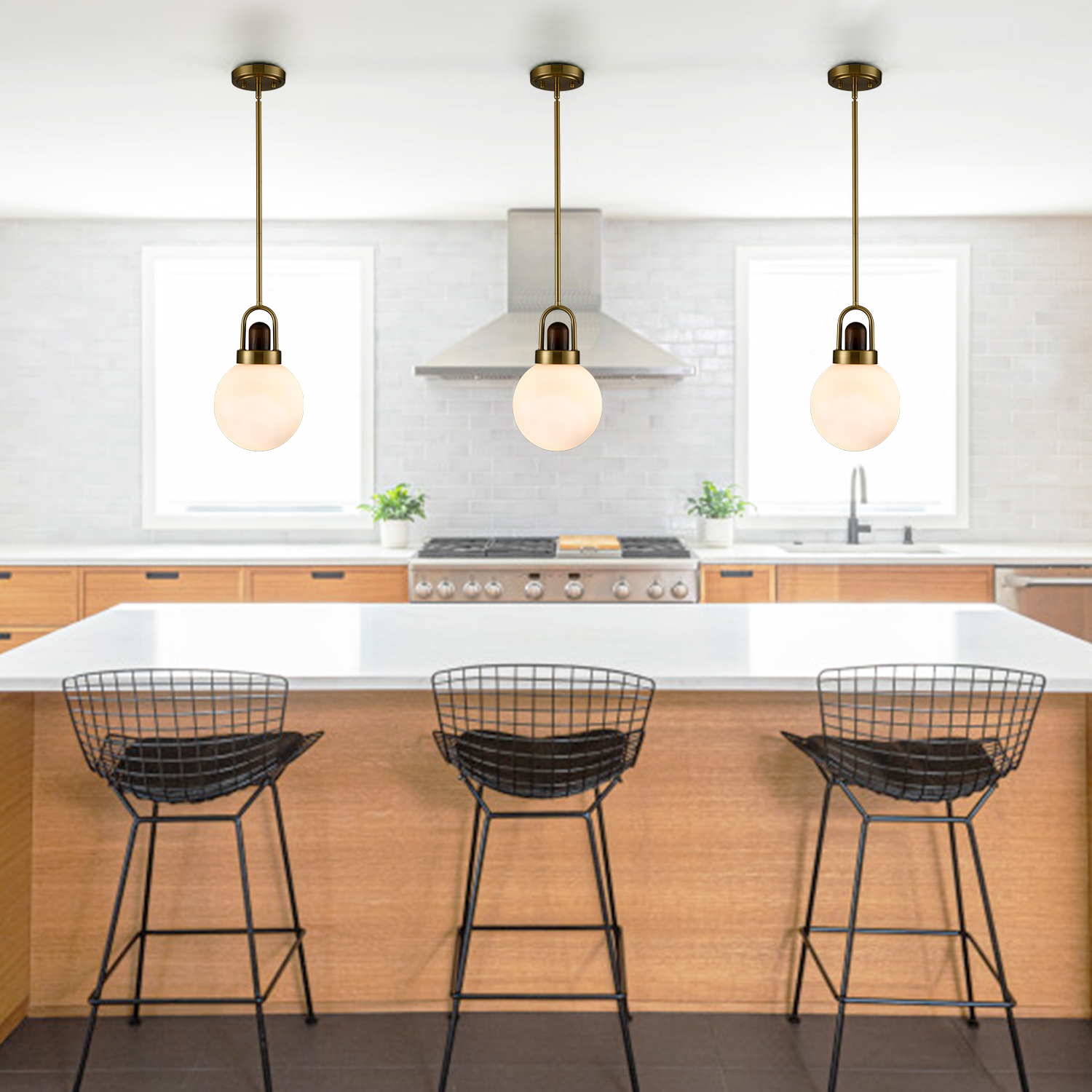 8 Modern Pendant Lighting Ideas That Make Your Kitchen Elegant