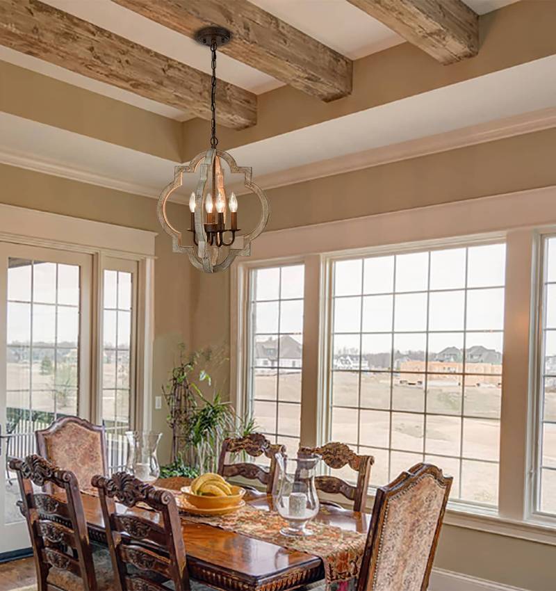 6 Farmhouse Chandeliers That Fill Your Dining Room with Unrivaled Style