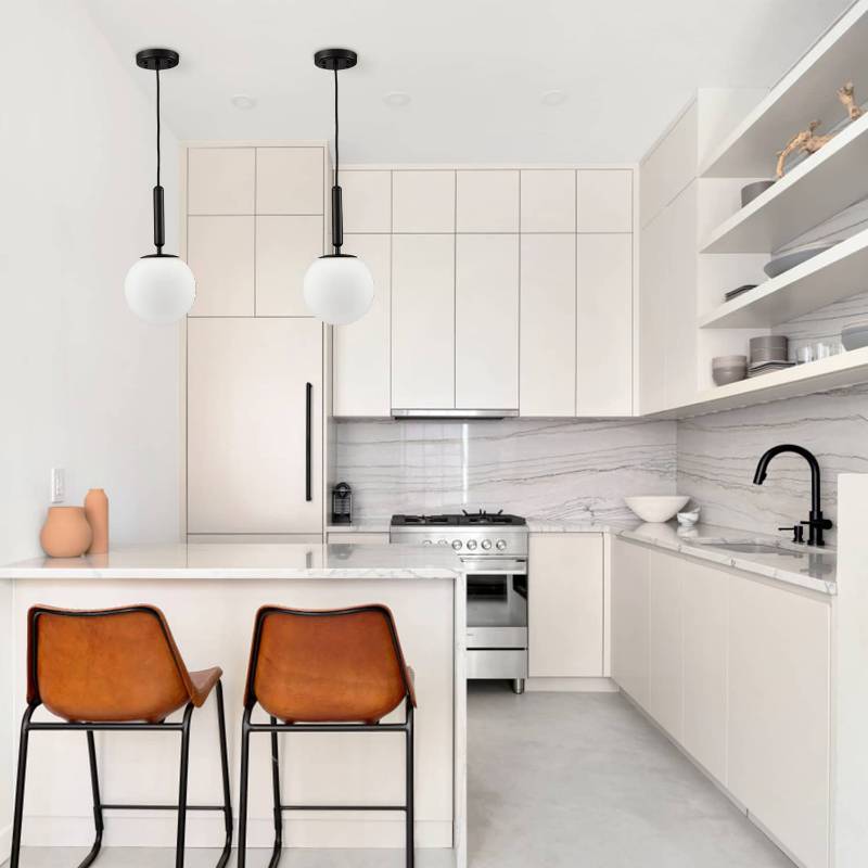 Add a Contemporary Sophistication to Your Kitchen with Claxy’s Black Pendant Lights