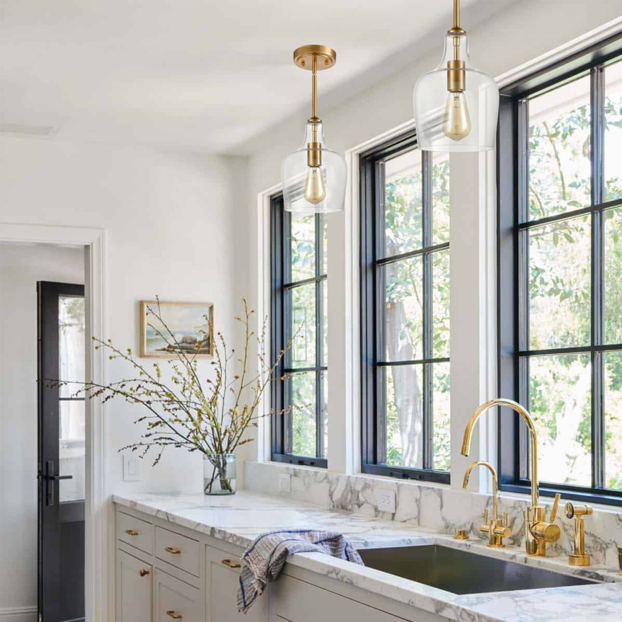 When Industrial Meets Elegance: The Rise of Brass and Glass Pendant Lighting