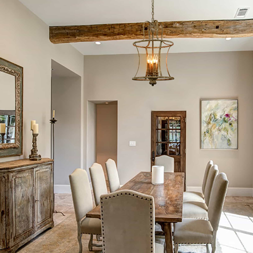 How to Create a Warm, Welcoming Space with the Perfect Off-White Dining Room Lighting