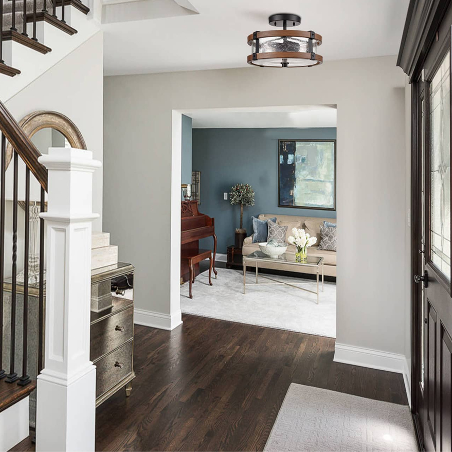 Why Semi Flush Ceiling Light Beats Other Hallway Lights