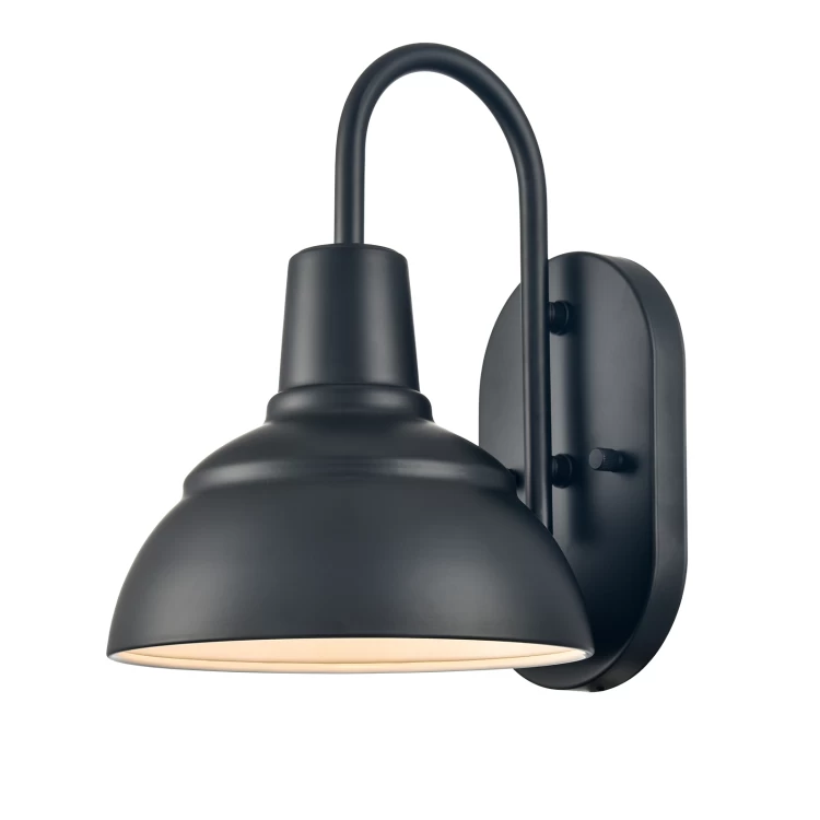 Metal Farmhouse Indoor/Outdoor Barn Wall Sconce Claxy