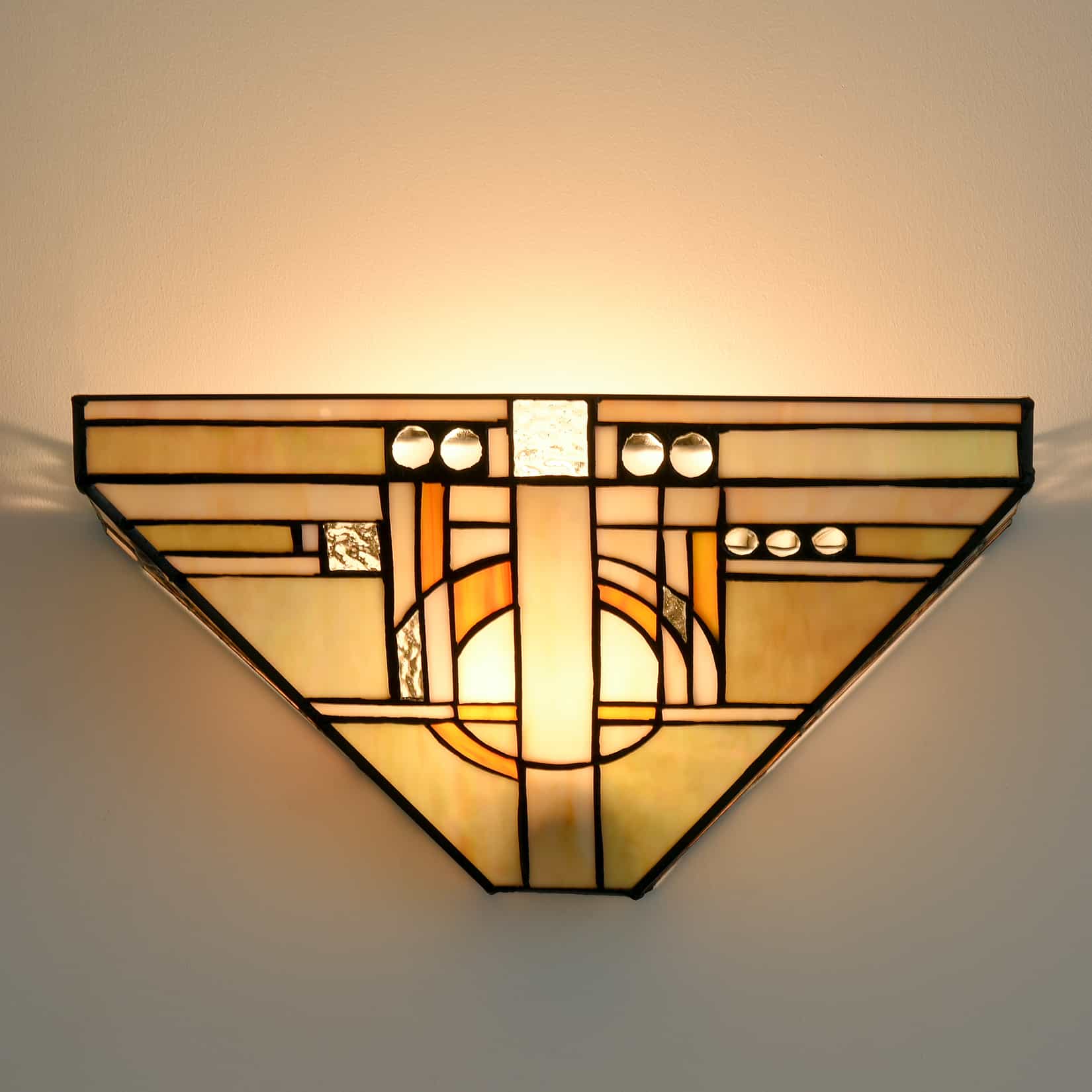 Tiffany Style Wall Sconces with Stained Glass Wall Light