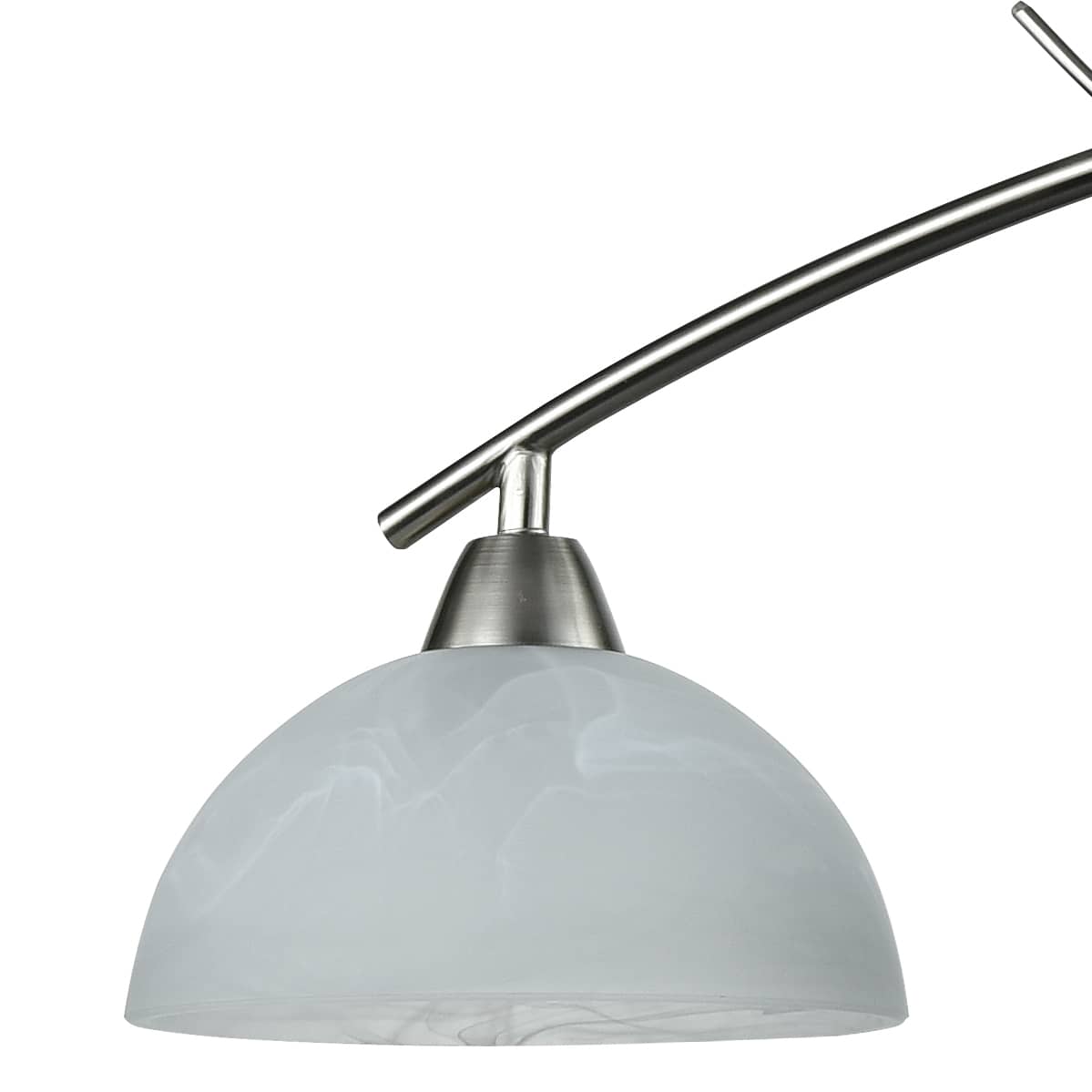 Modern 4-Light Kitchen Pendant Lighting, Brushed Nickel