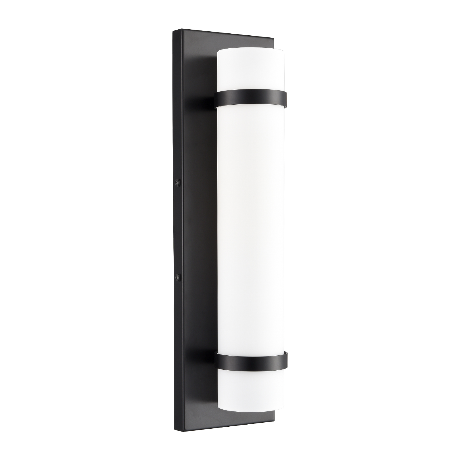 Black Bathroom Light Fixtures Modern Wall Sconce  for Bathroom Bedroom Hallway Stairway Frosted Glass