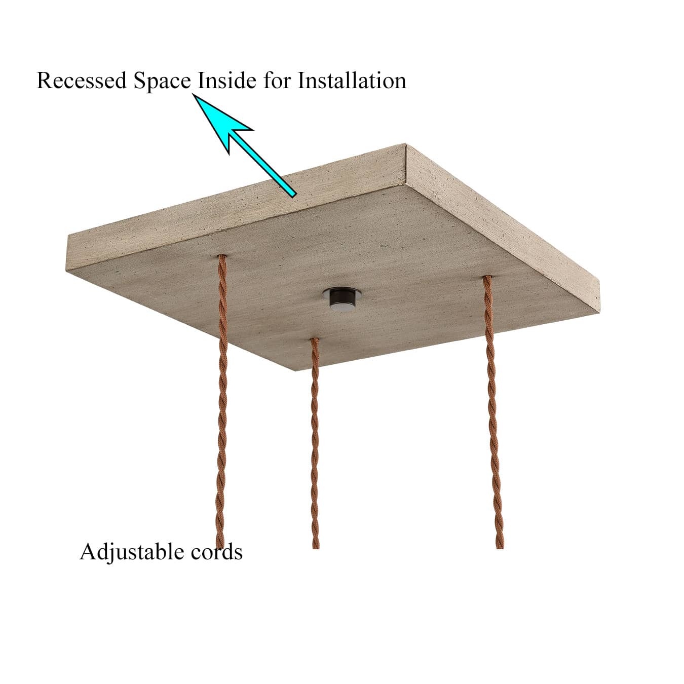 Farmhouse Hanging Mason Jar Pendant Chandelier 3-Light