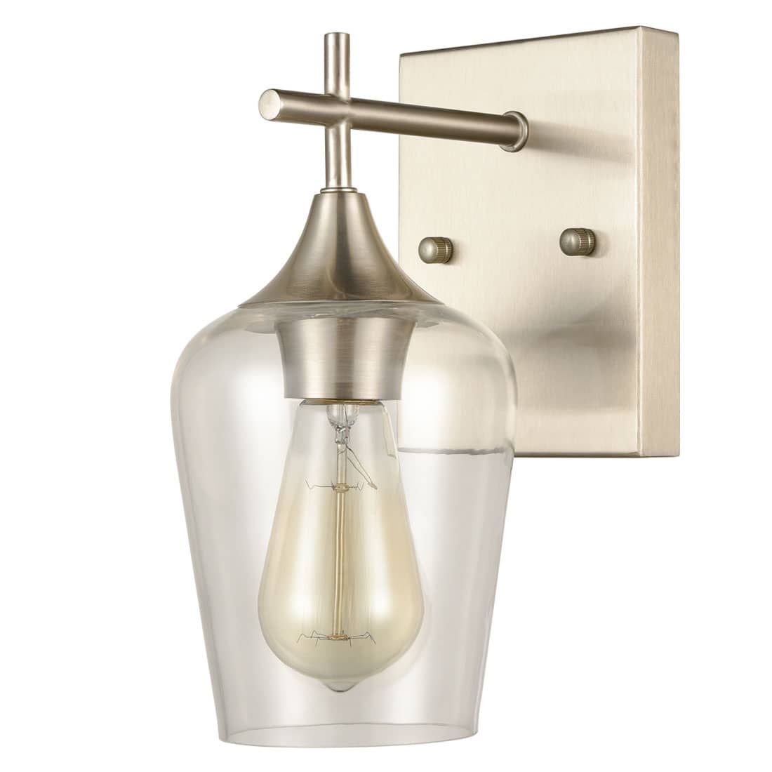 Modern Wall Sconces Brushed Nickel Bathroom Wall Sconces