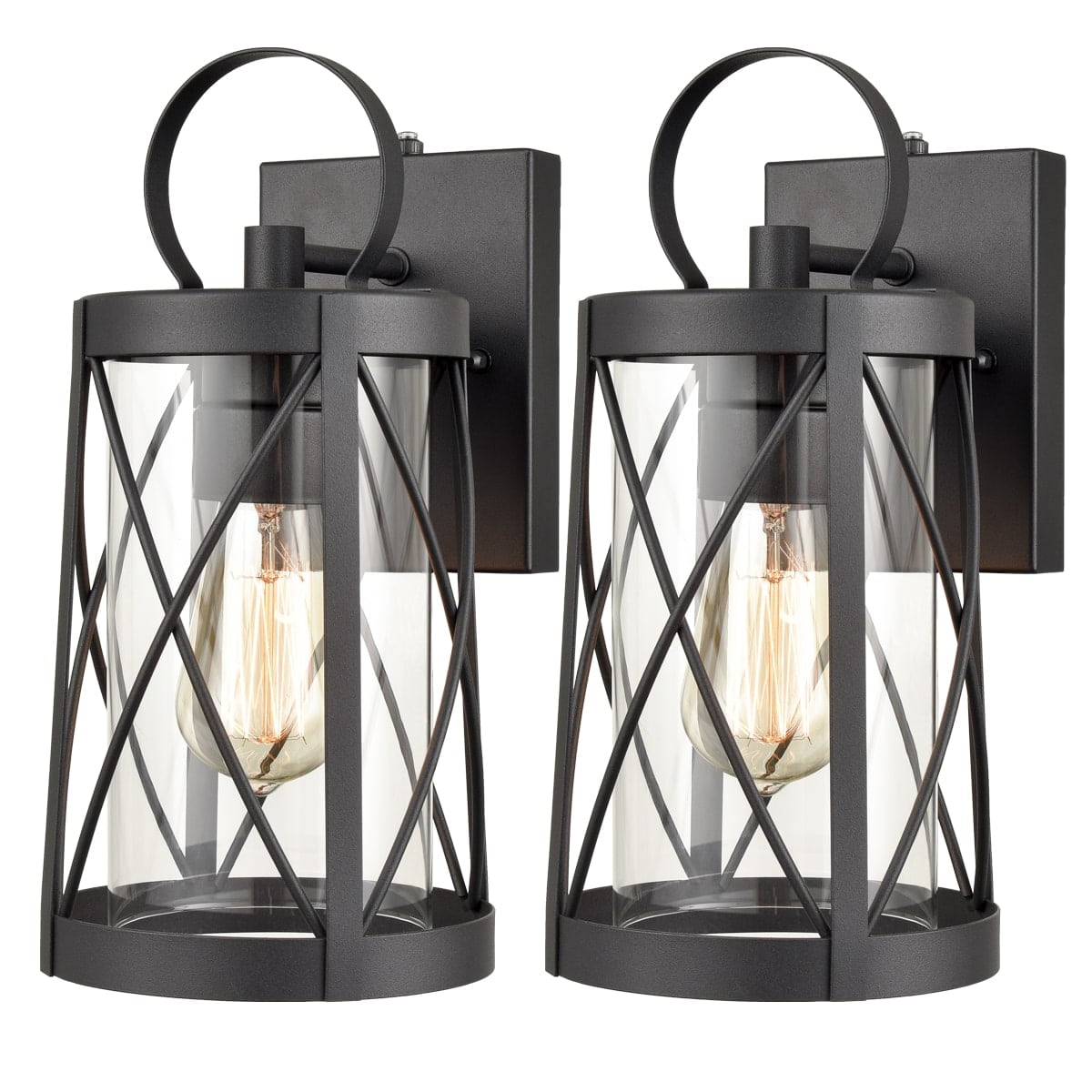 Front Porch Dusk-to-Dawn Outdoor Lights Wall-Mount Fixture