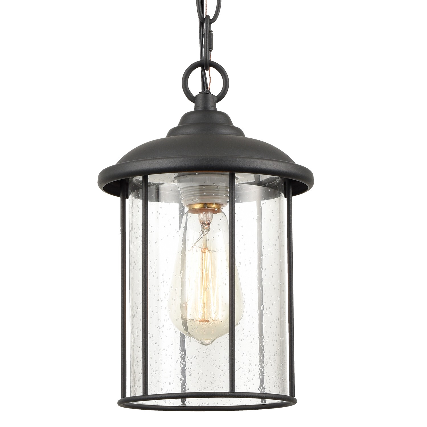 Outdoor Pendant Light Fixtures Glass Ceiling Hanging with Chain