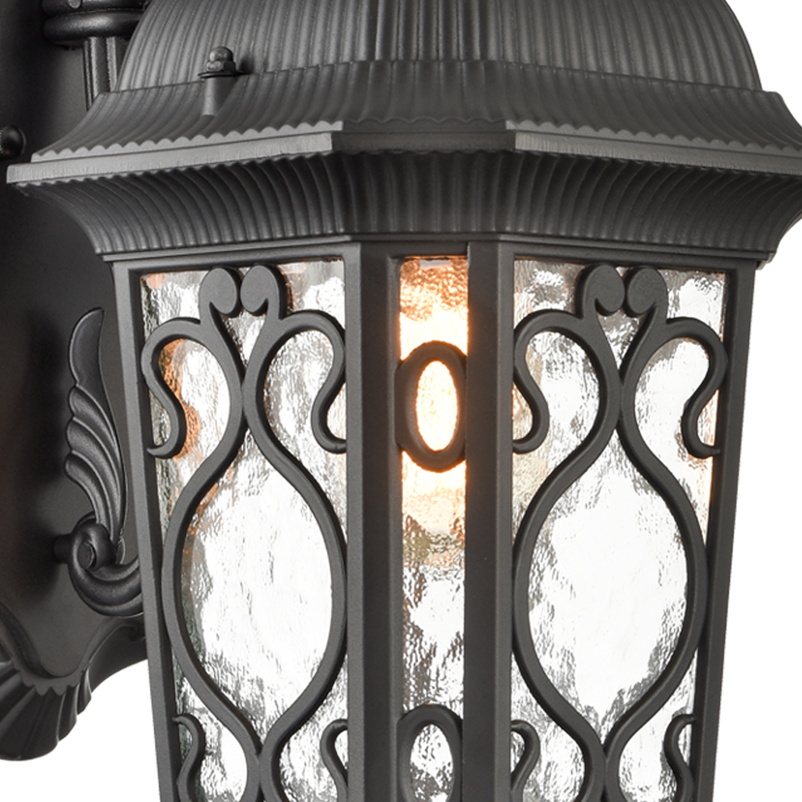 Outdoor Wall Light Fixture Black Exterior Wall Lantern Waterproof