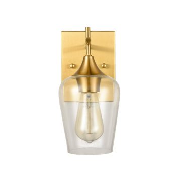 Brass 2 Pack Glass Wall Sconce Bathroom Vanity Lighting