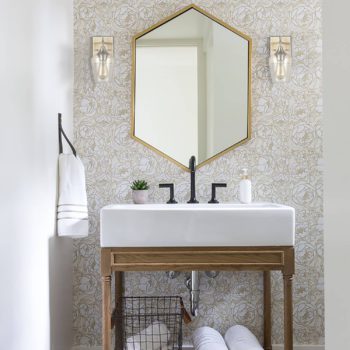 Modern Brushed Nickel Bathroom Wall Sconces Claxy - Bath Wall Sconces Brushed Nickel