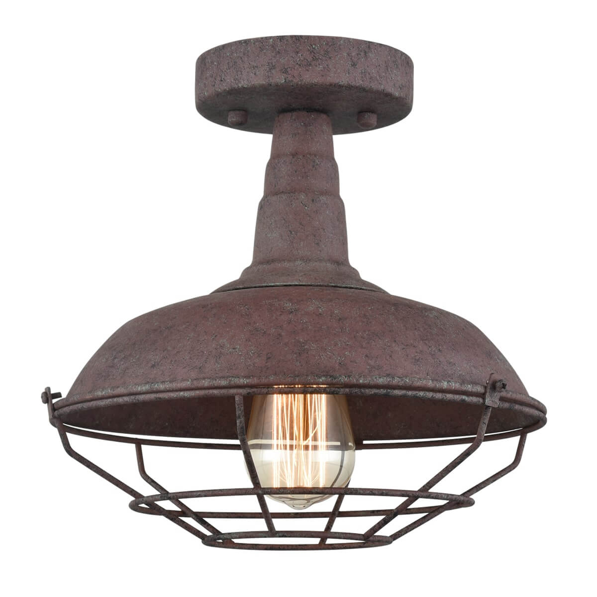 Rust Ceiling Light Mescar Innovations2019 Org