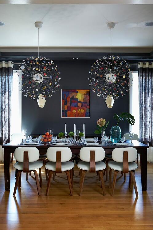 3dining room colorful lights 1
