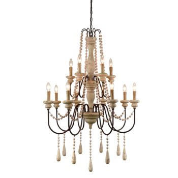 French Country Luxury Chandelier Light Fixture with 12 Lights