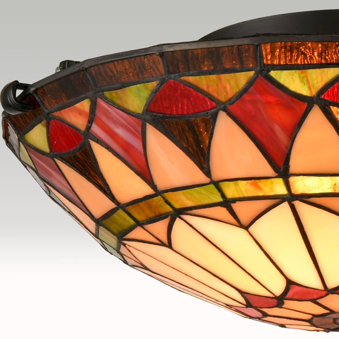 Stained Glass Ceiling Lightsnull