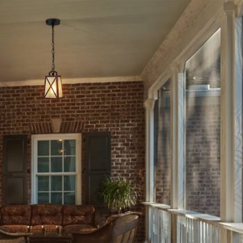Modern Outdoor Pendant Light Fixture for Front Porch