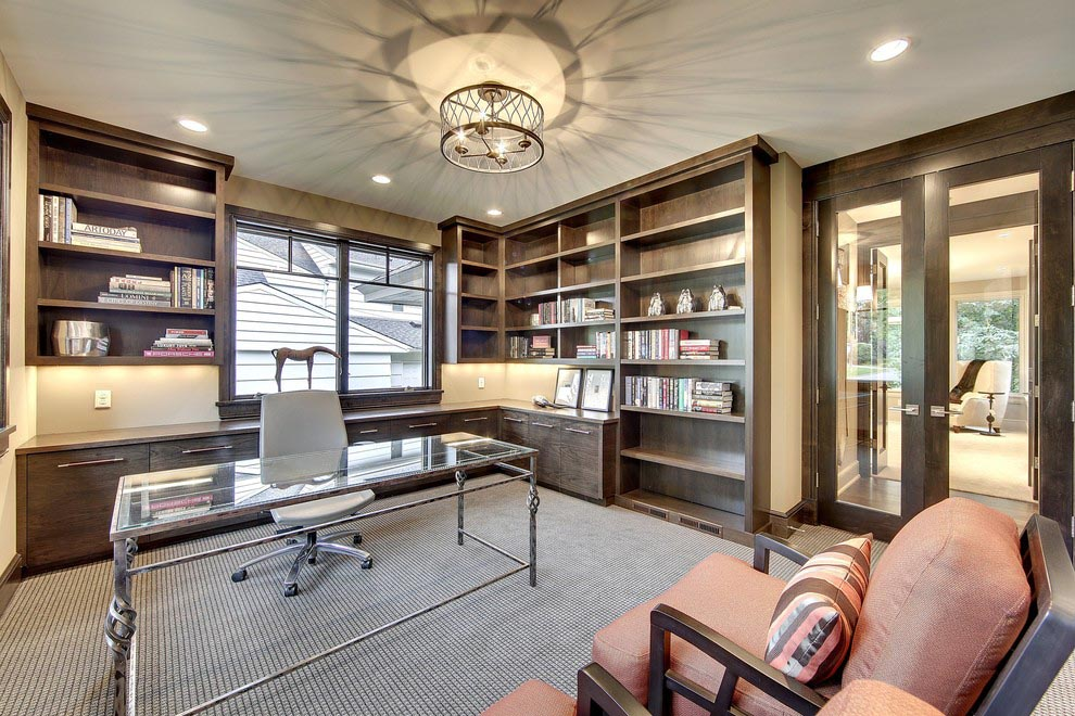 12 Home Office Lighting Ideas To Improve Your Productivity - Light Ceiling Fixtures Ideas