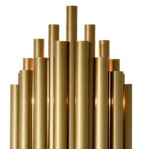 Modern Metal Wall Sconces Brass Wall Light Stainless Steel Lighting