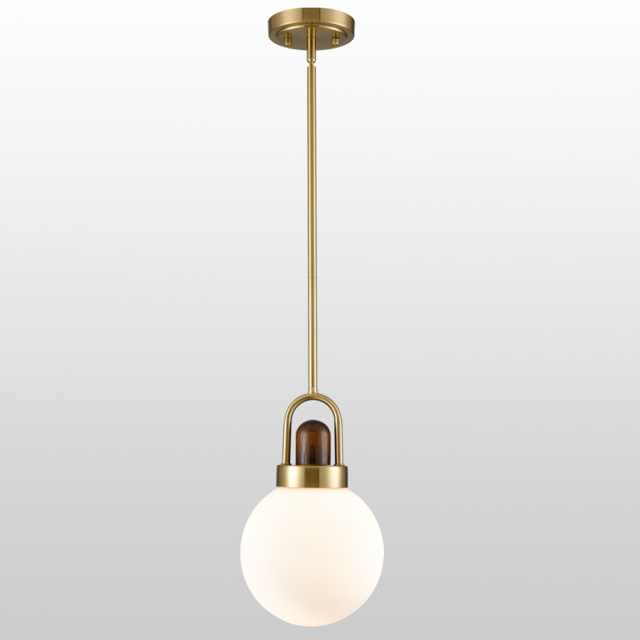 Modern Gold Globe Pendant Light Claxy Lighting