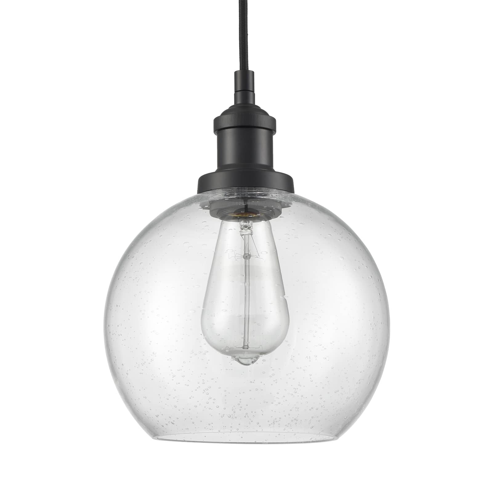Pendant Lights With Seeded Glassnull