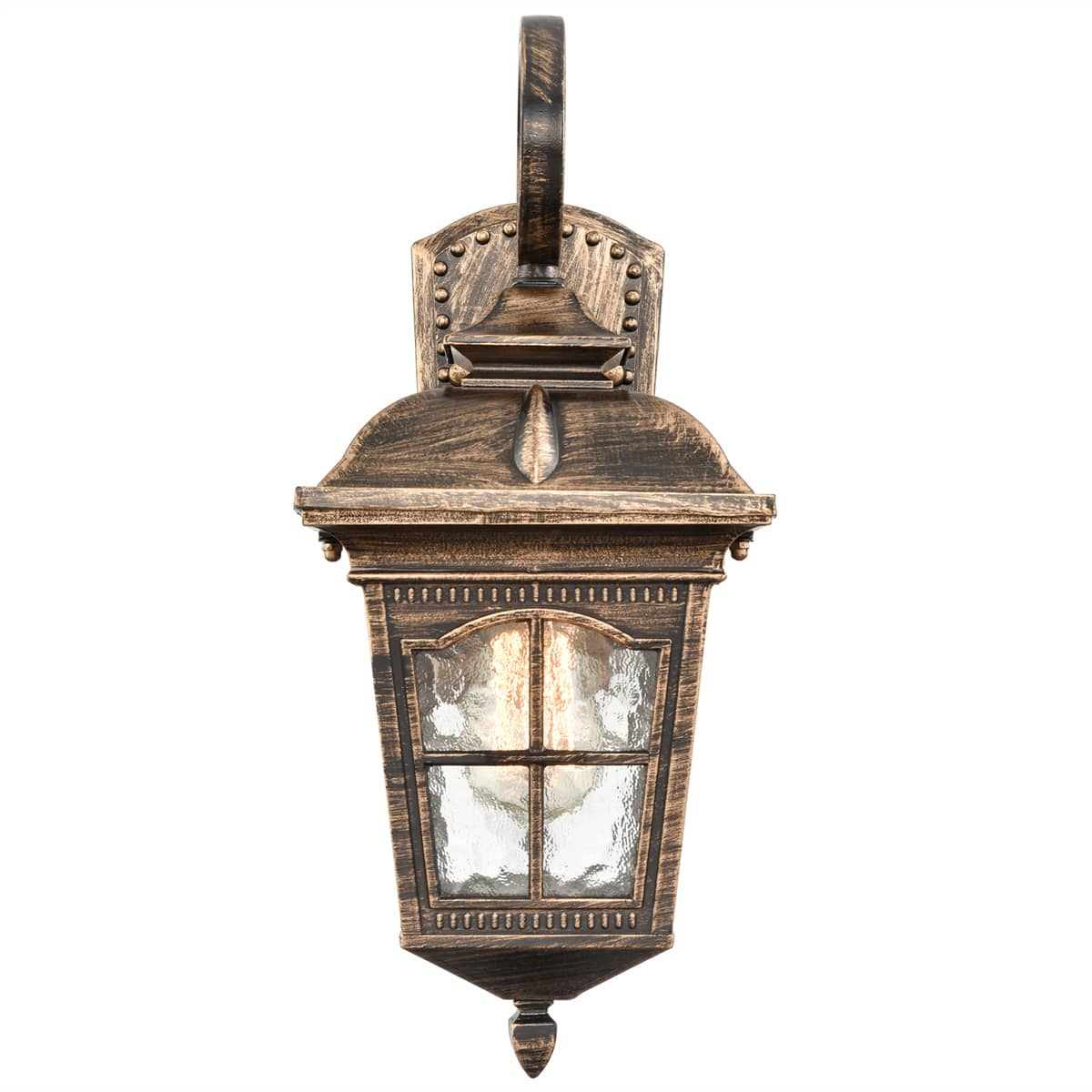 Outdoor Wall Lights Carriage Porch Lantern, Antique Brass